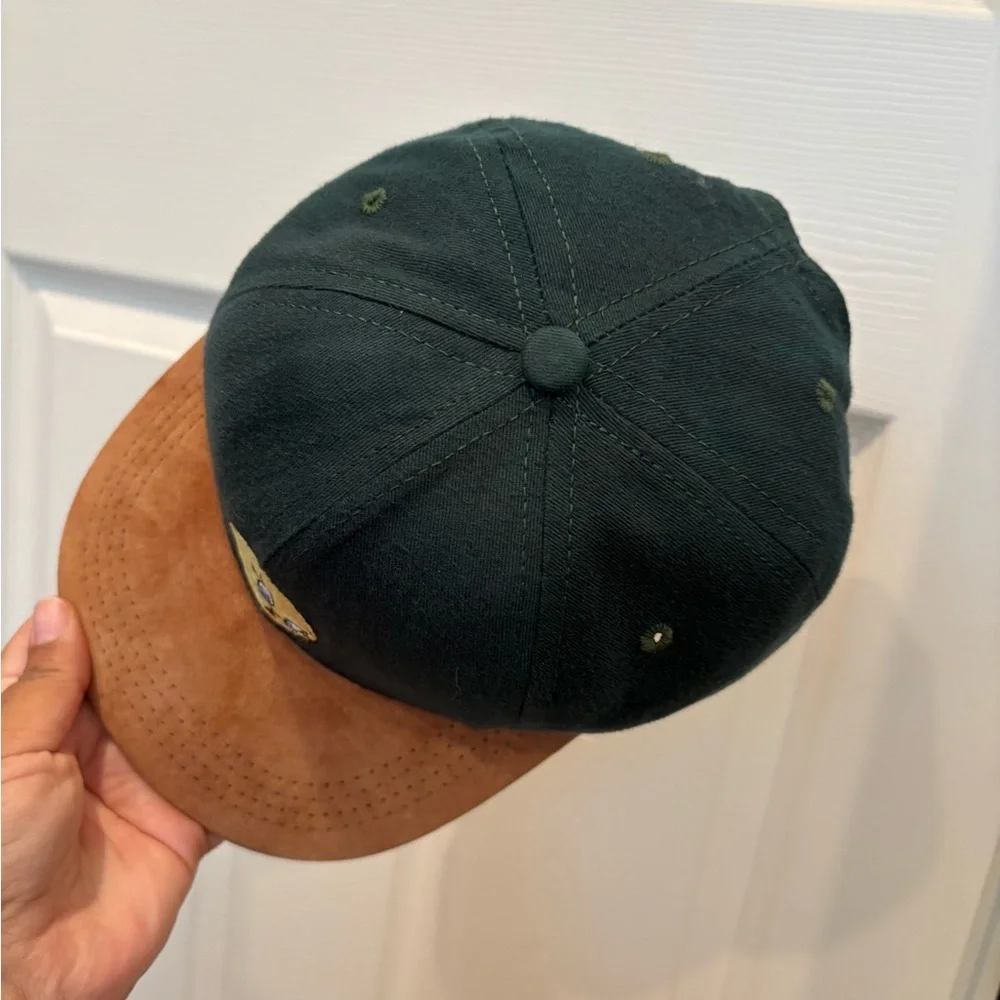 Vintage 90’s Tweety Bird Warner Bros. Kids Snap Back Hat Suede Structured Visor